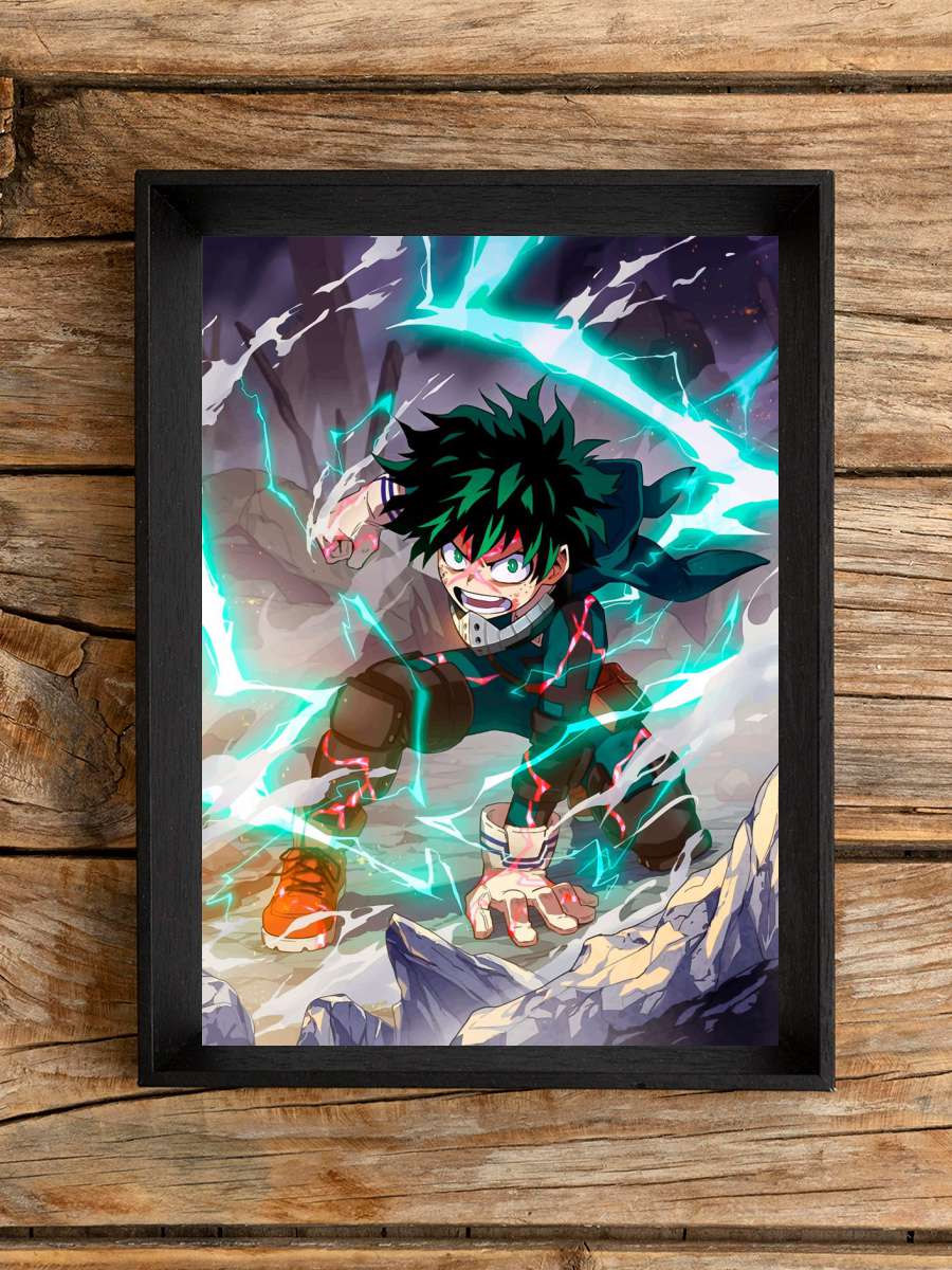 My Hero Academia Anime Poster Çerçevesiz Yüksek Kalite Anime Duvar Poster