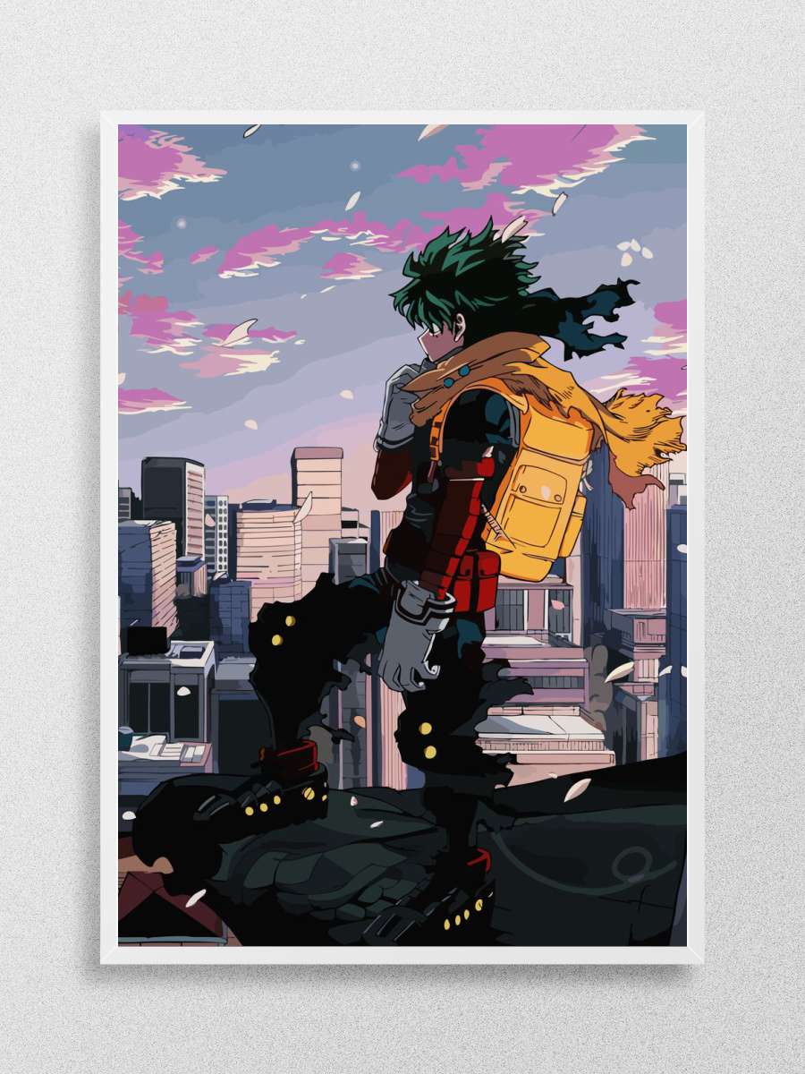 My Hero Academia Anime Poster Çerçevesiz Yüksek Kalite Anime Duvar Poster