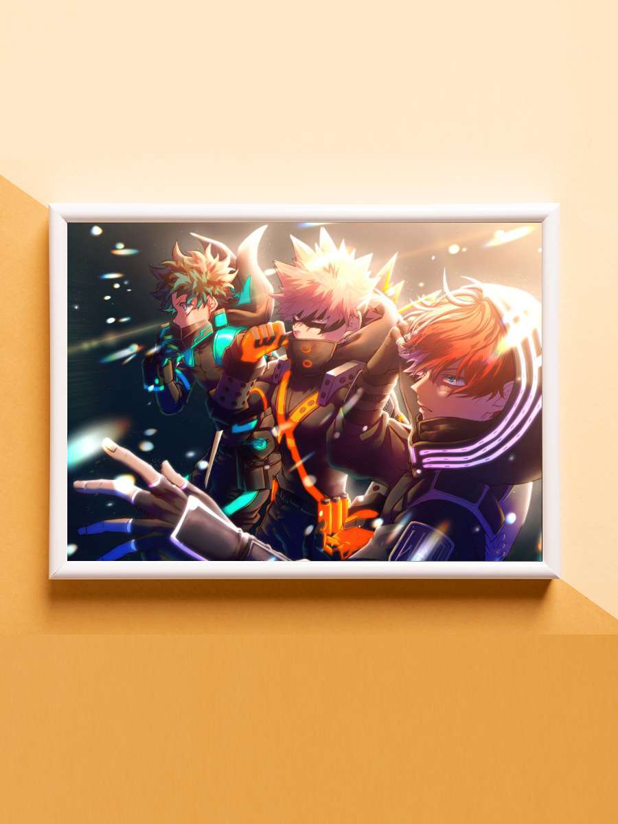 My Hero Academia Anime Poster Çerçevesiz Yüksek Kalite Anime Duvar Poster