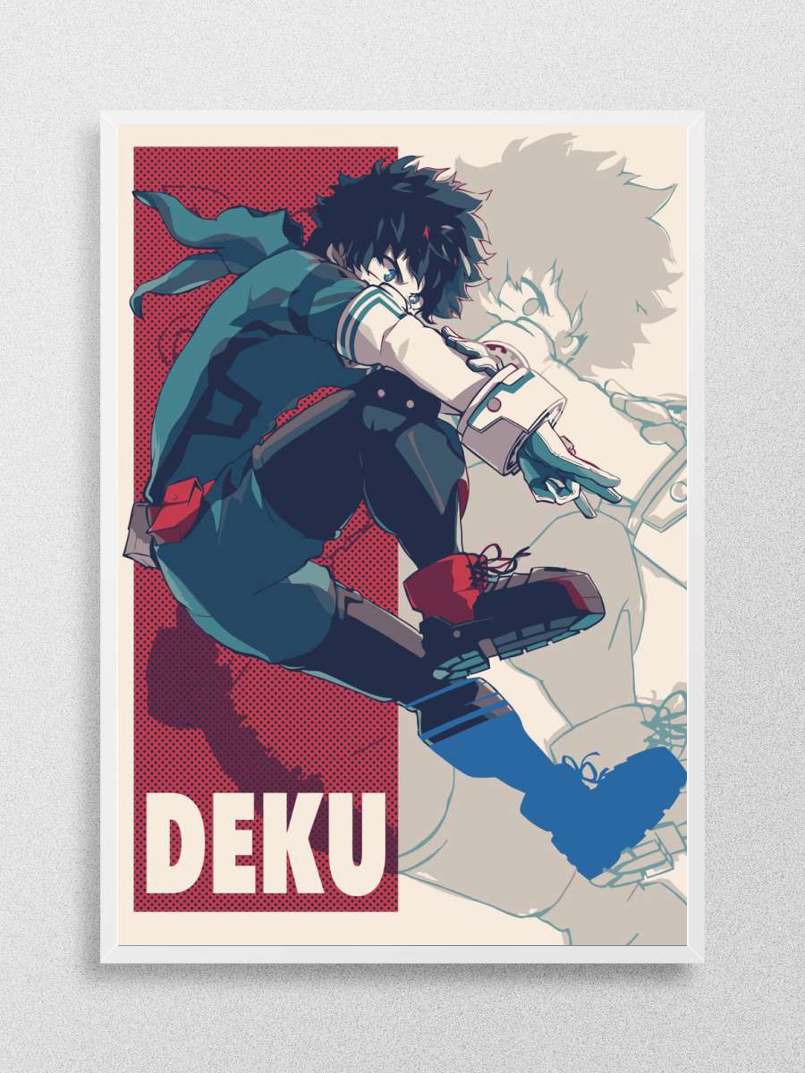 My Hero Academia Anime Poster Çerçevesiz Yüksek Kalite Anime Duvar Poster
