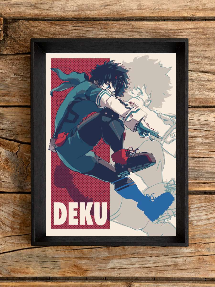 My Hero Academia Anime Poster Çerçevesiz Yüksek Kalite Anime Duvar Poster