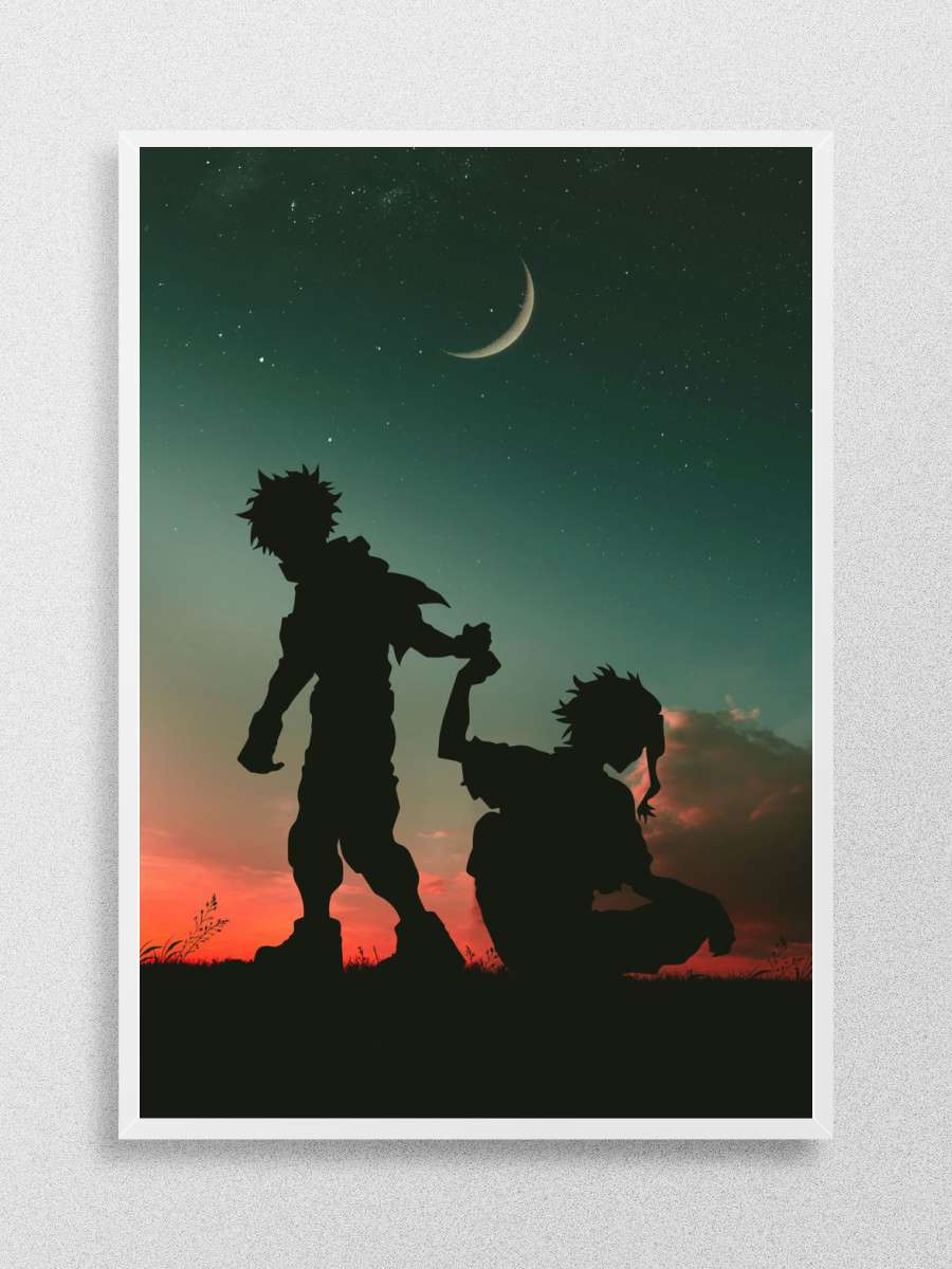 My Hero Academia Anime Poster Çerçevesiz Yüksek Kalite Anime Duvar Poster
