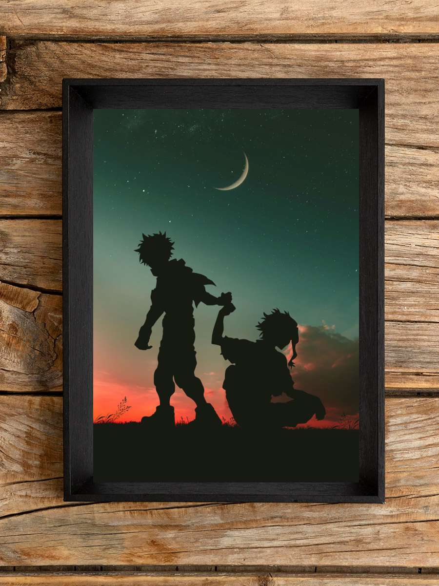 My Hero Academia Anime Poster Çerçevesiz Yüksek Kalite Anime Duvar Poster