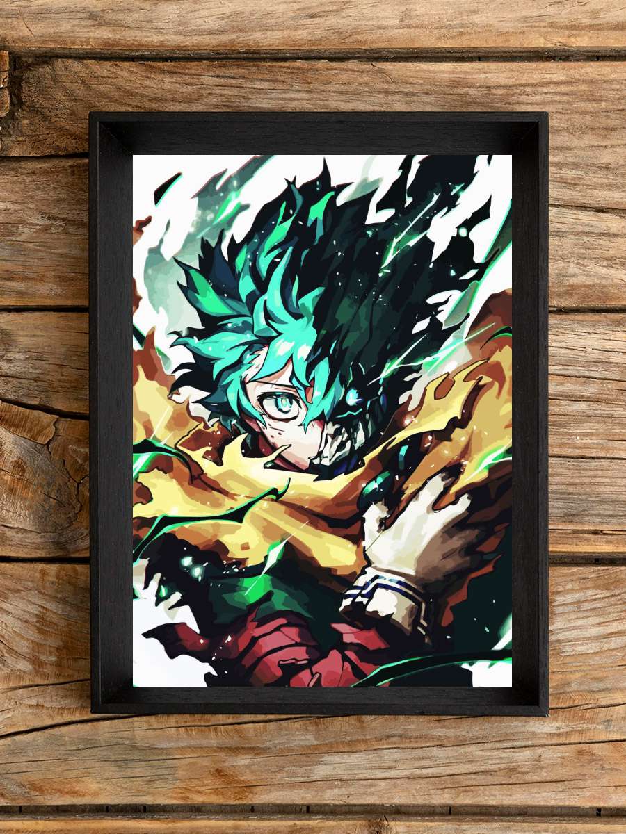 My Hero Academia Anime Poster Çerçevesiz Yüksek Kalite Anime Duvar Poster