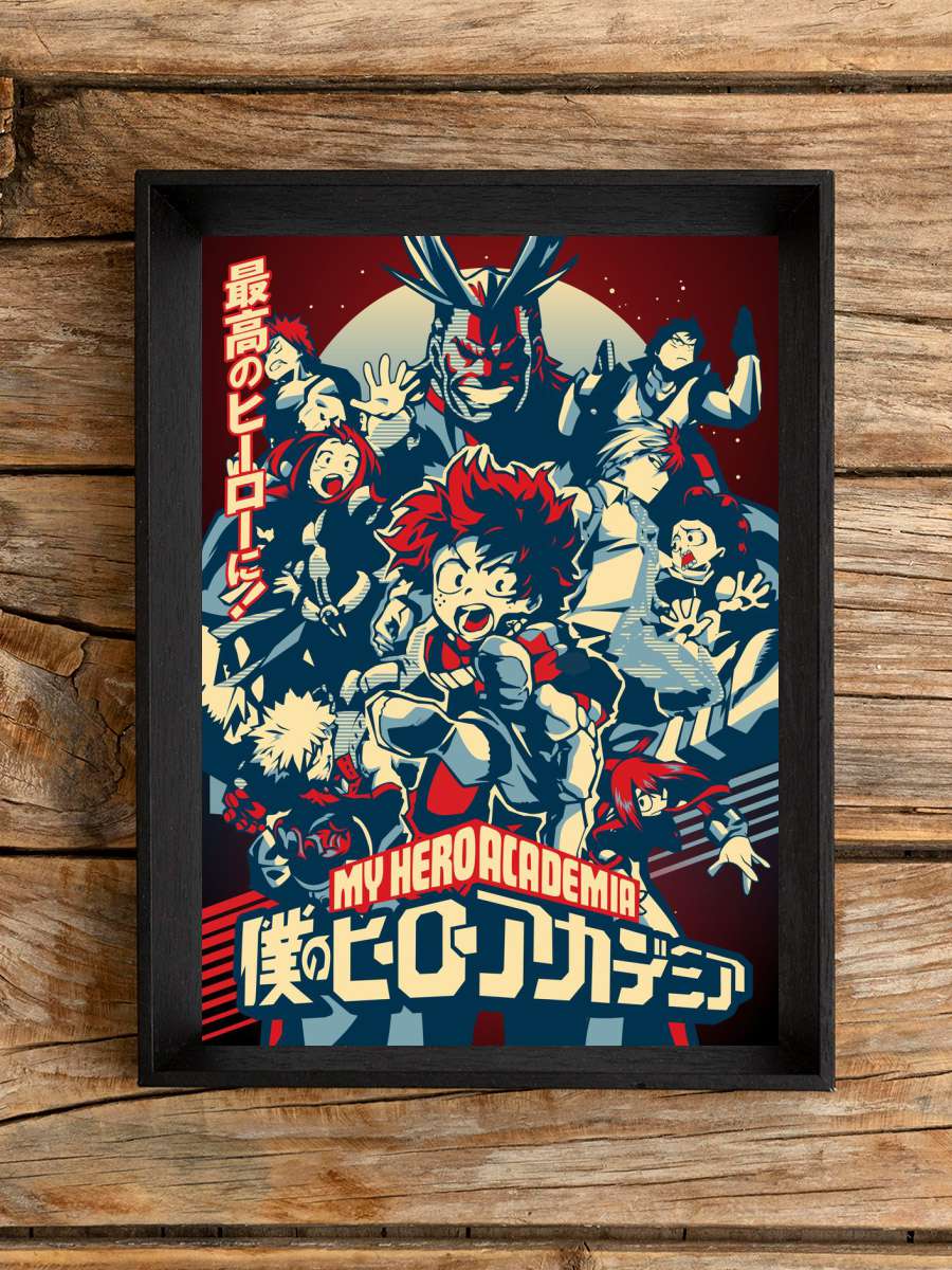 My Hero Academia Anime Poster Çerçevesiz Yüksek Kalite Anime Duvar Poster