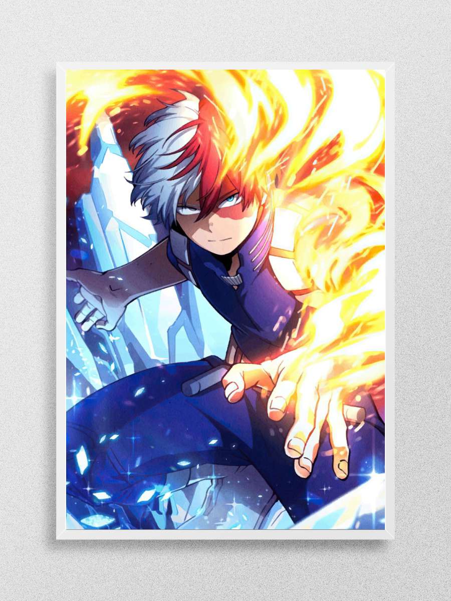 My Hero Academia Anime Poster Çerçevesiz Yüksek Kalite Anime Duvar Poster