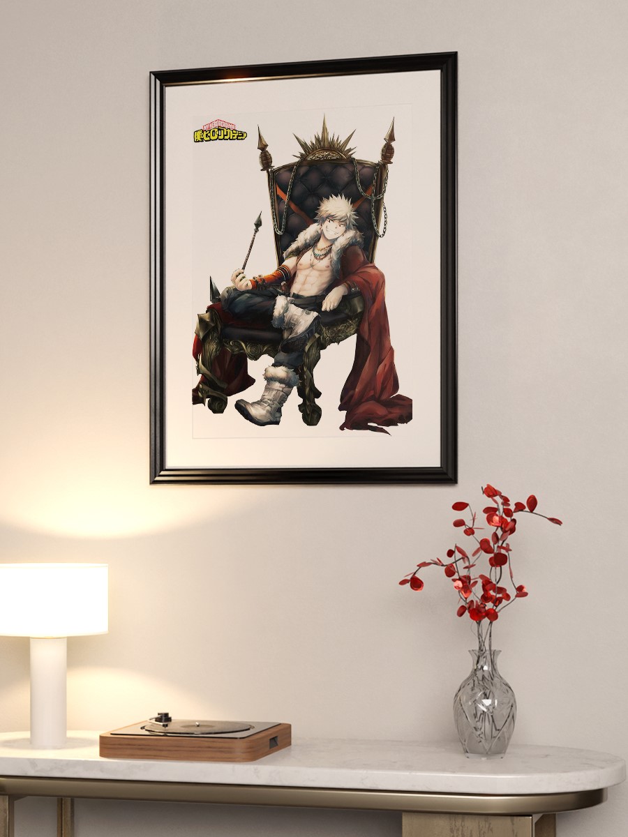 My Hero Academia Anime Poster Çerçevesiz Yüksek Kalite Anime Duvar Poster