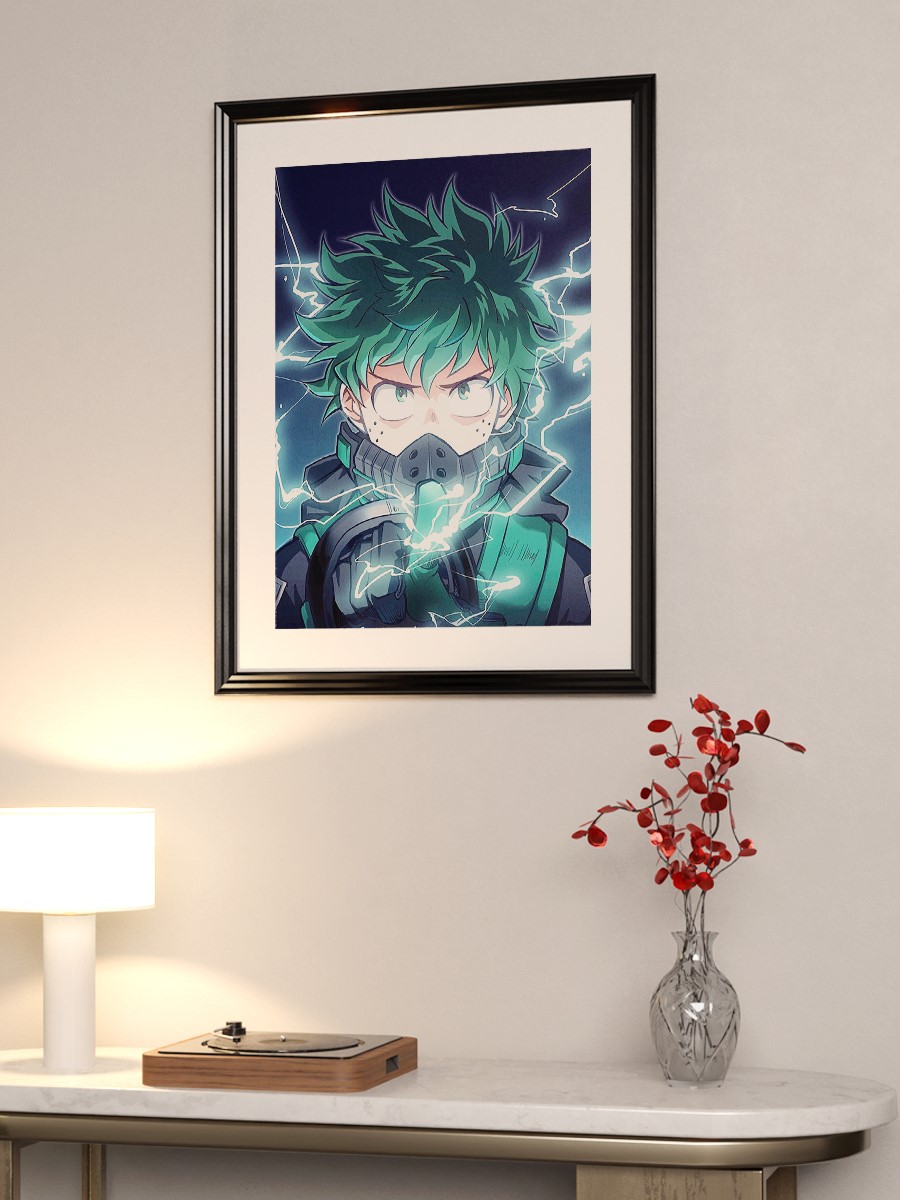 My Hero Academia Anime Poster Çerçevesiz Yüksek Kalite Anime Duvar Poster