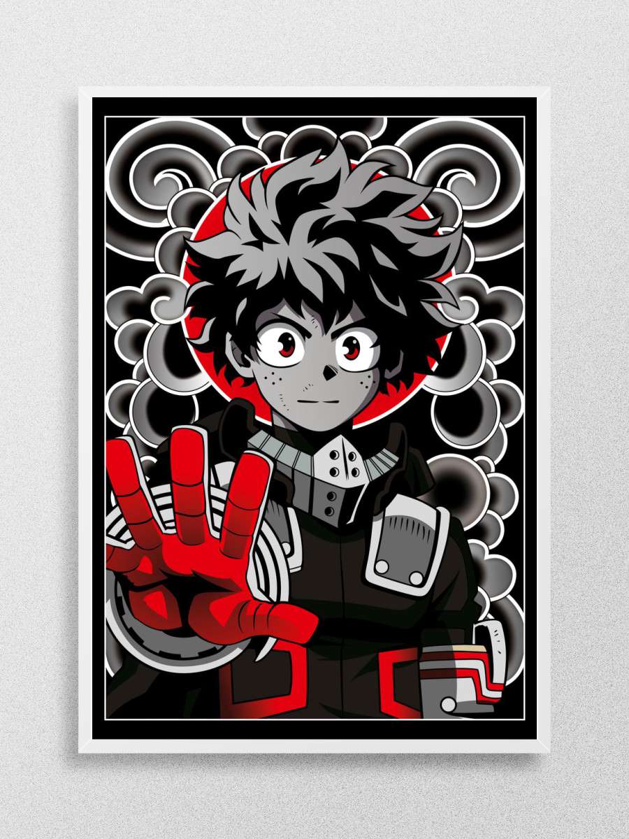 My Hero Academia Anime Poster Çerçevesiz Yüksek Kalite Anime Duvar Poster