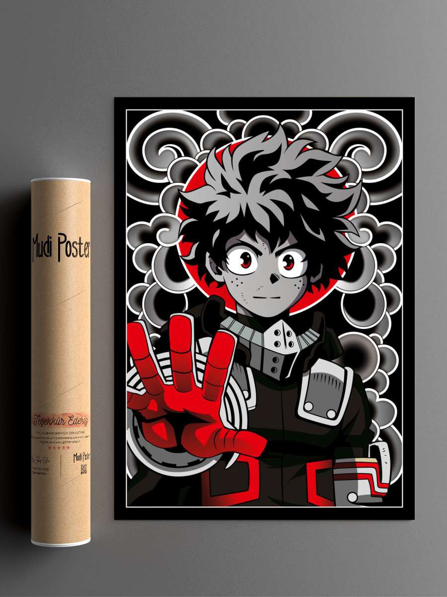 My Hero Academia Anime Poster Çerçevesiz Yüksek Kalite Anime Duvar Poster
