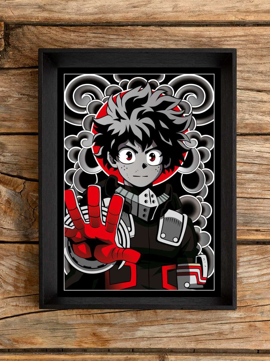 My Hero Academia Anime Poster Çerçevesiz Yüksek Kalite Anime Duvar Poster