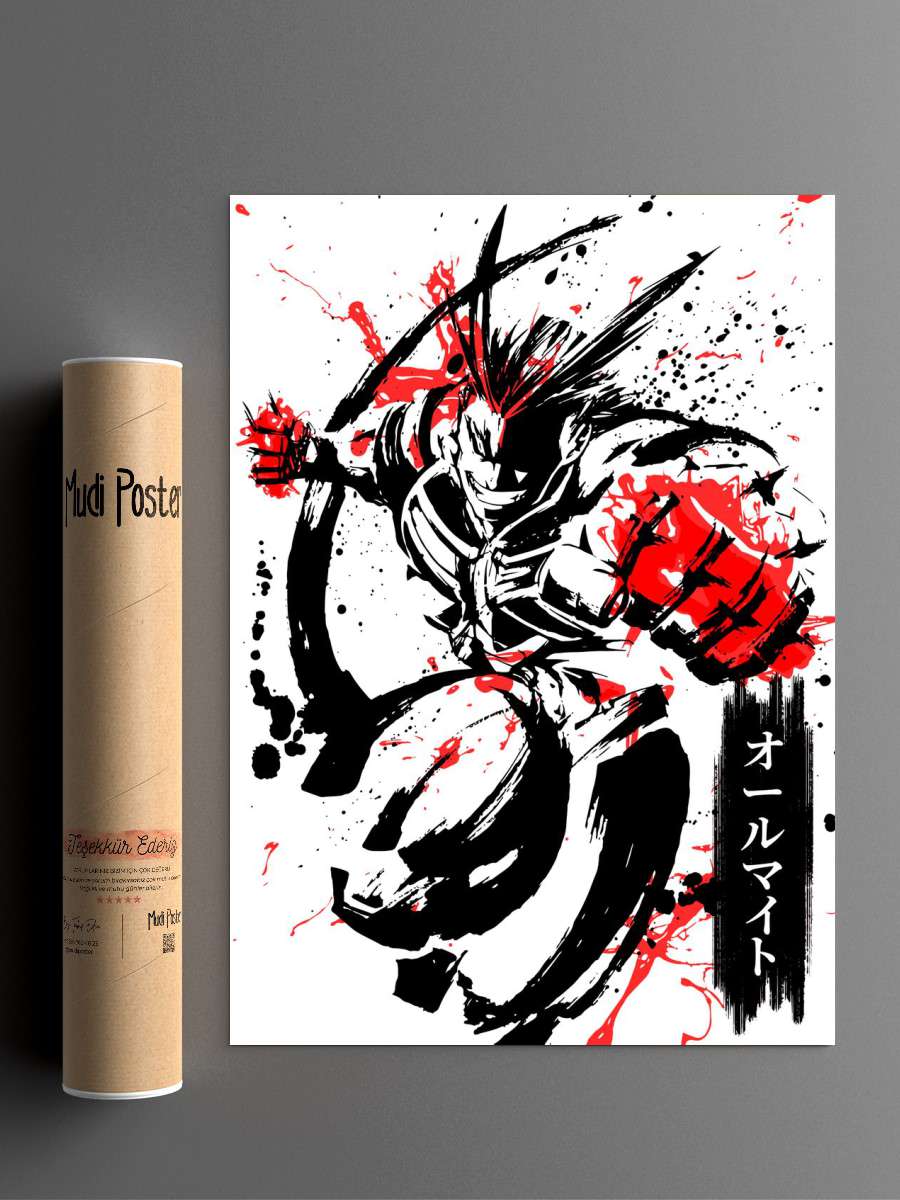My hero academia Anime Poster Çerçevesiz Yüksek Kalite Anime Duvar Poster