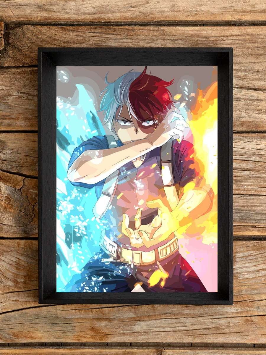 My Hero Academia Anime Poster Çerçevesiz Yüksek Kalite Anime Duvar Poster