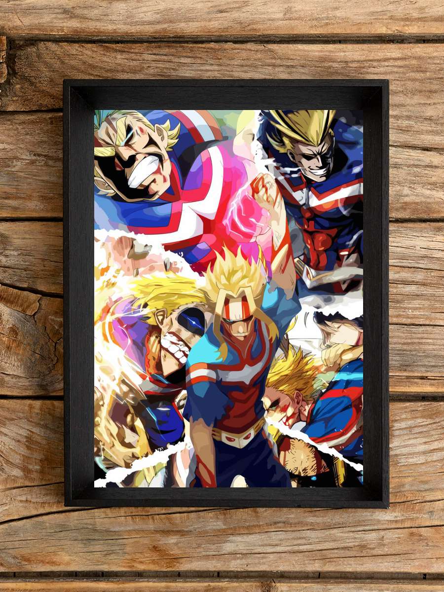 My Hero Academia Anime Poster Çerçevesiz Yüksek Kalite Anime Duvar Poster