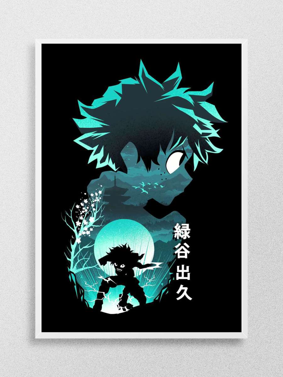 My Hero Academia Anime Poster Çerçevesiz Yüksek Kalite Anime Duvar Poster
