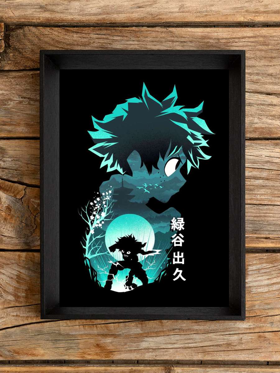 My Hero Academia Anime Poster Çerçevesiz Yüksek Kalite Anime Duvar Poster