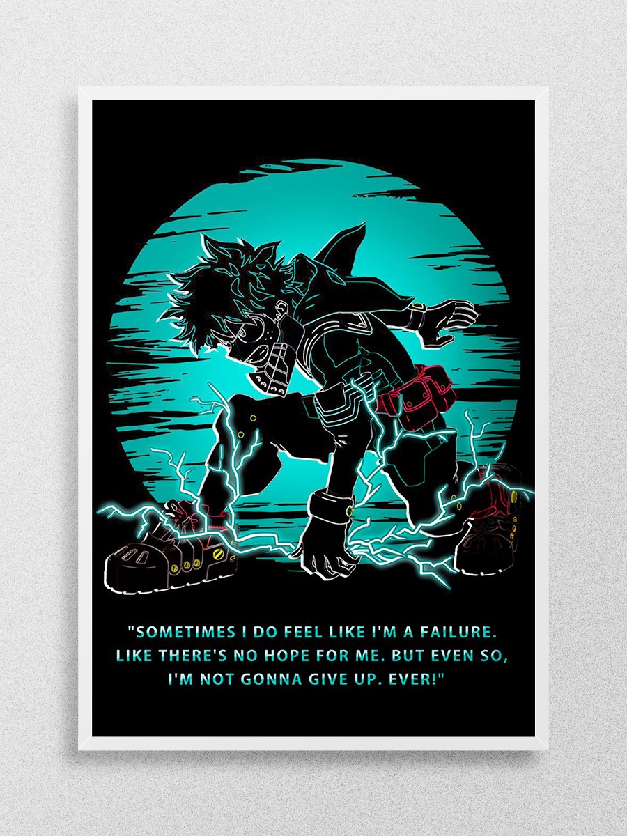 My Hero Academia  Anime Poster Çerçevesiz Yüksek Kalite Anime Duvar Poster