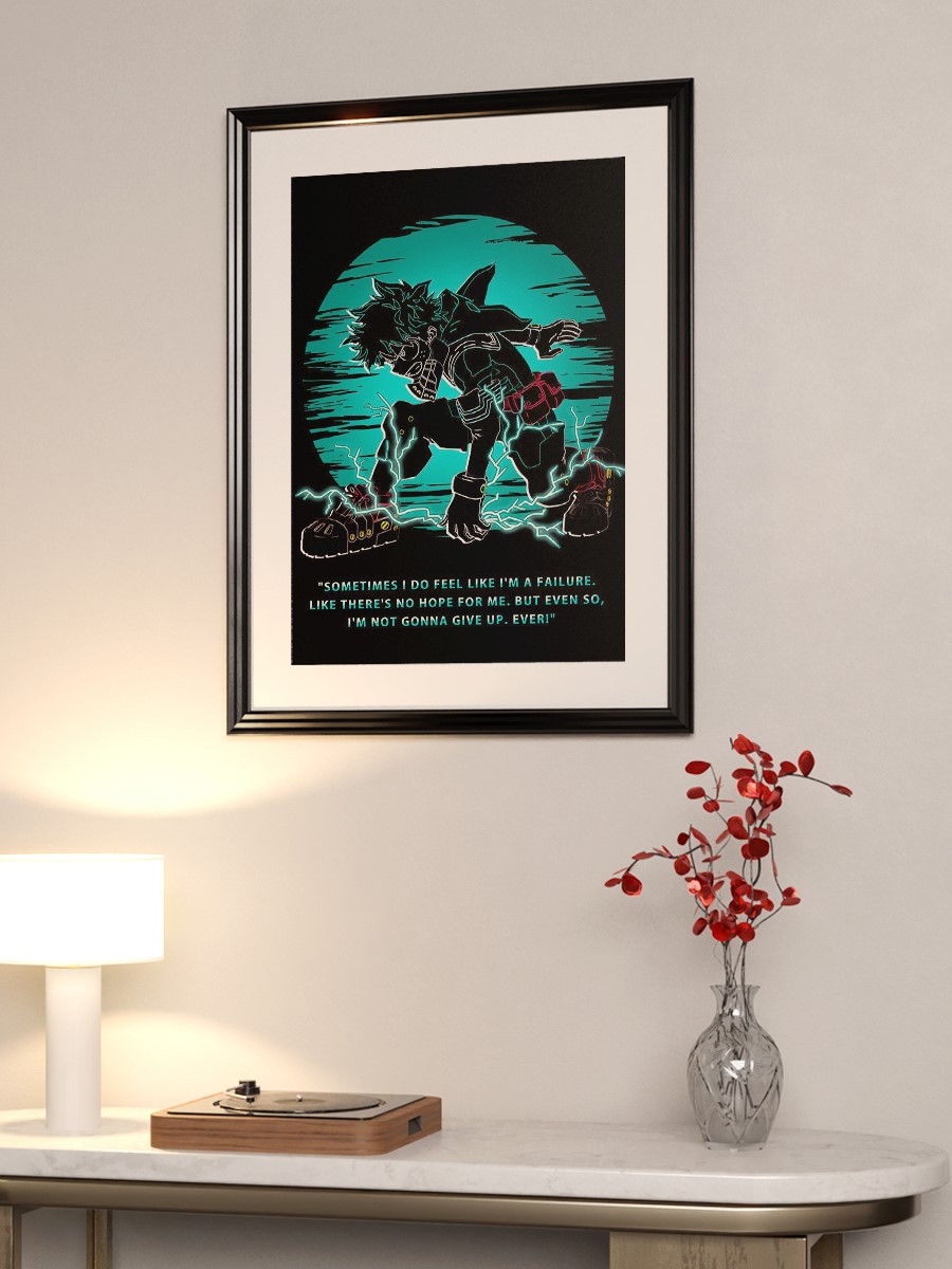 My Hero Academia  Anime Poster Çerçevesiz Yüksek Kalite Anime Duvar Poster