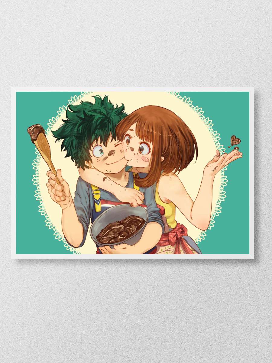 My Hero Academia Anime Poster Çerçevesiz Yüksek Kalite Anime Duvar Poster