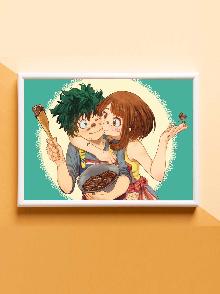 My Hero Academia Anime Poster Çerçevesiz Yüksek Kalite Anime Duvar Poster