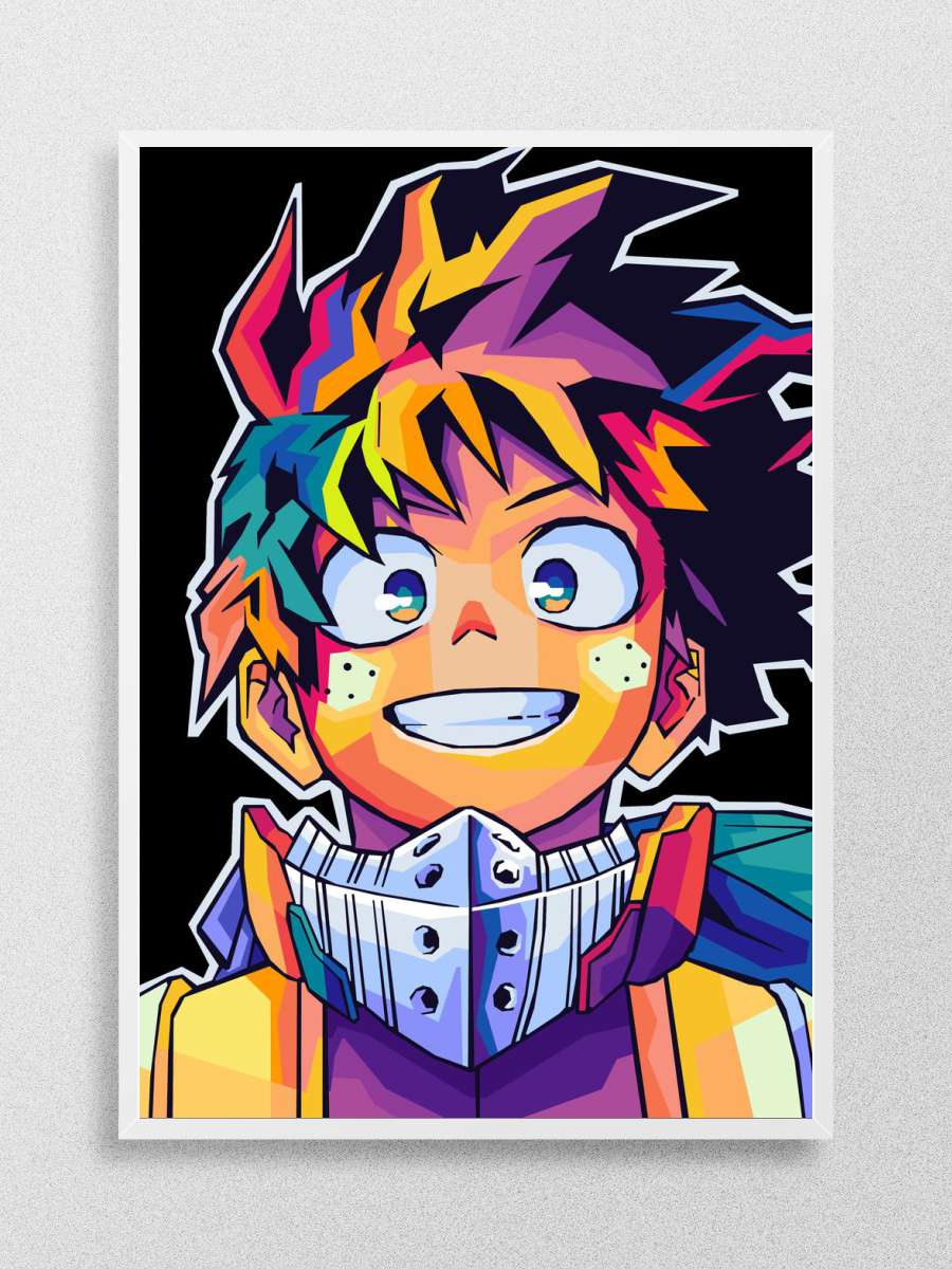My Hero Academia Wpap art Anime Poster Çerçevesiz Yüksek Kalite Anime Duvar Poster