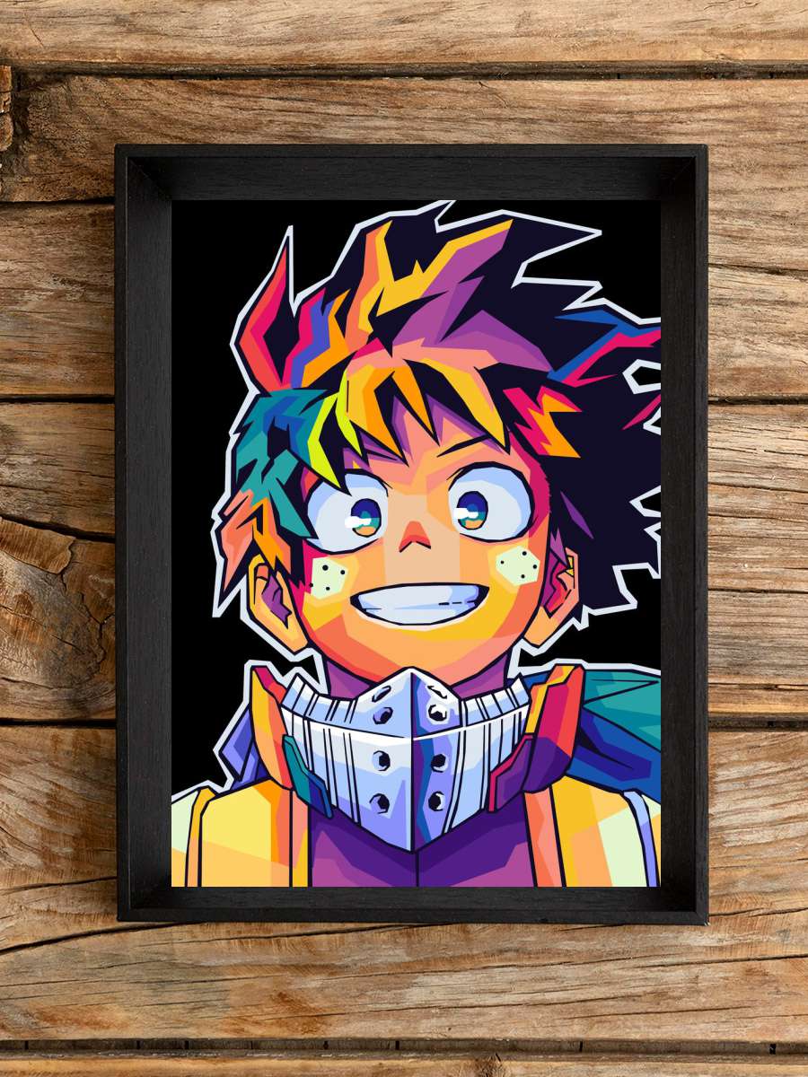 My Hero Academia Wpap art Anime Poster Çerçevesiz Yüksek Kalite Anime Duvar Poster