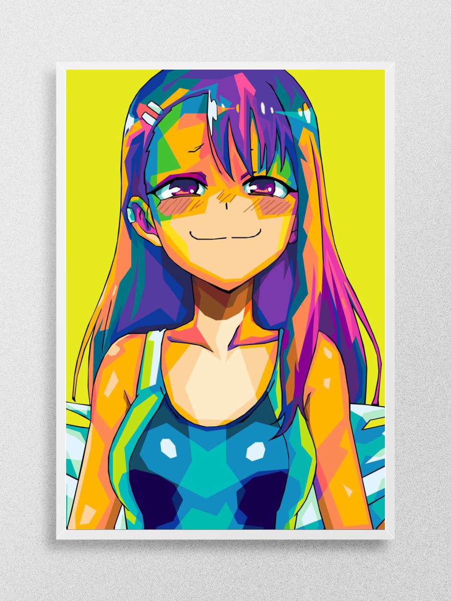 nagatoro Anime Poster Çerçevesiz Yüksek Kalite Anime Duvar Poster