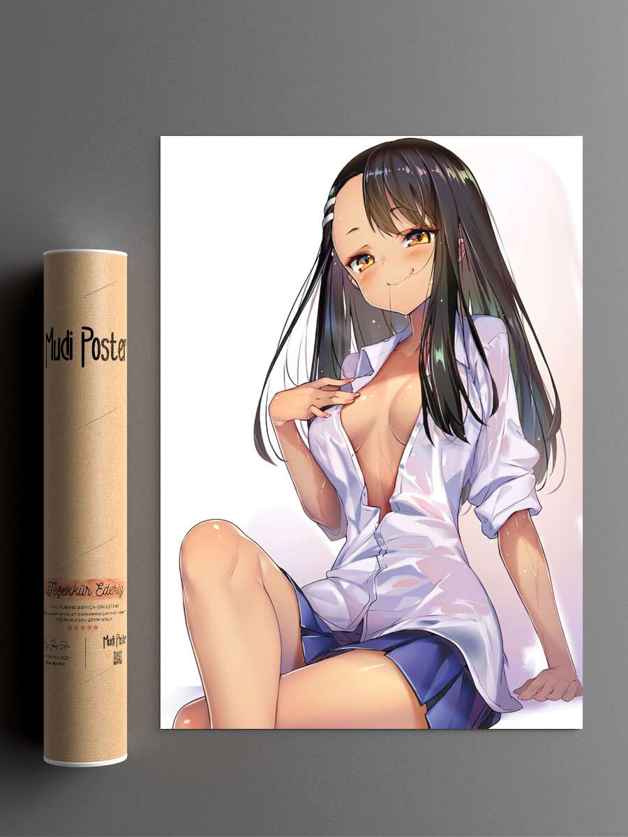 Nagatoro Anime Poster Çerçevesiz Yüksek Kalite Anime Duvar Poster