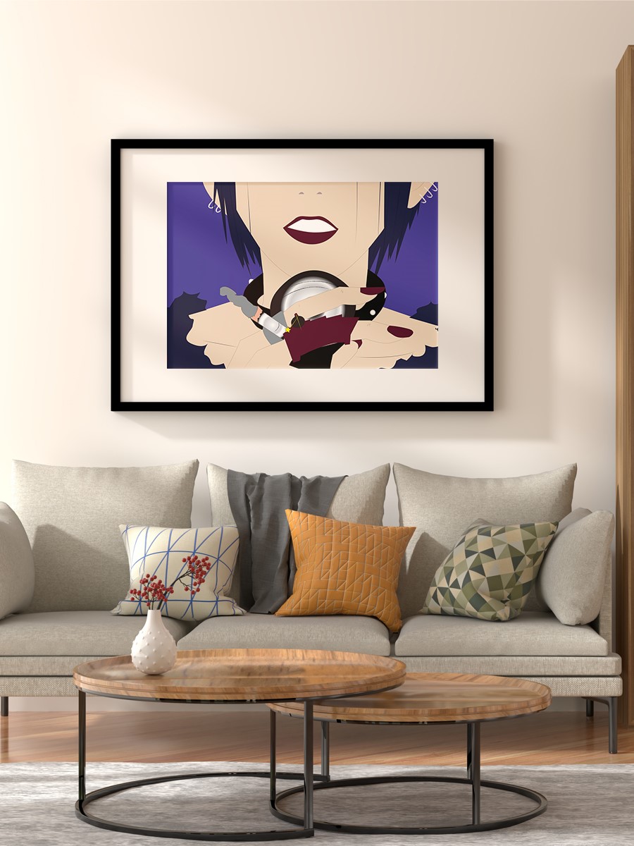 Nana Anime Poster Çerçevesiz Yüksek Kalite Anime Duvar Poster
