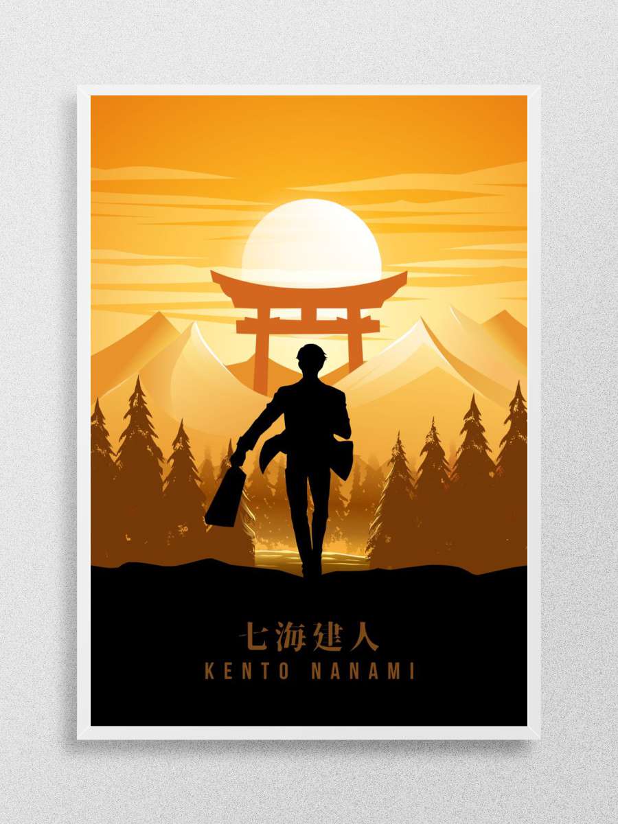 Nanami Kento Jujutsu Anime Poster Çerçevesiz Yüksek Kalite Anime Duvar Poster