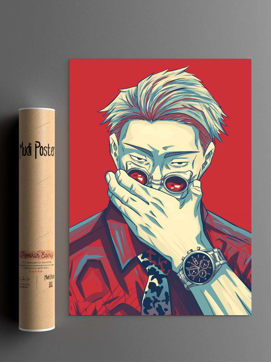 Nanamin Jujutsu Hopestyle Anime Poster Çerçevesiz Yüksek Kalite Anime Duvar Poster