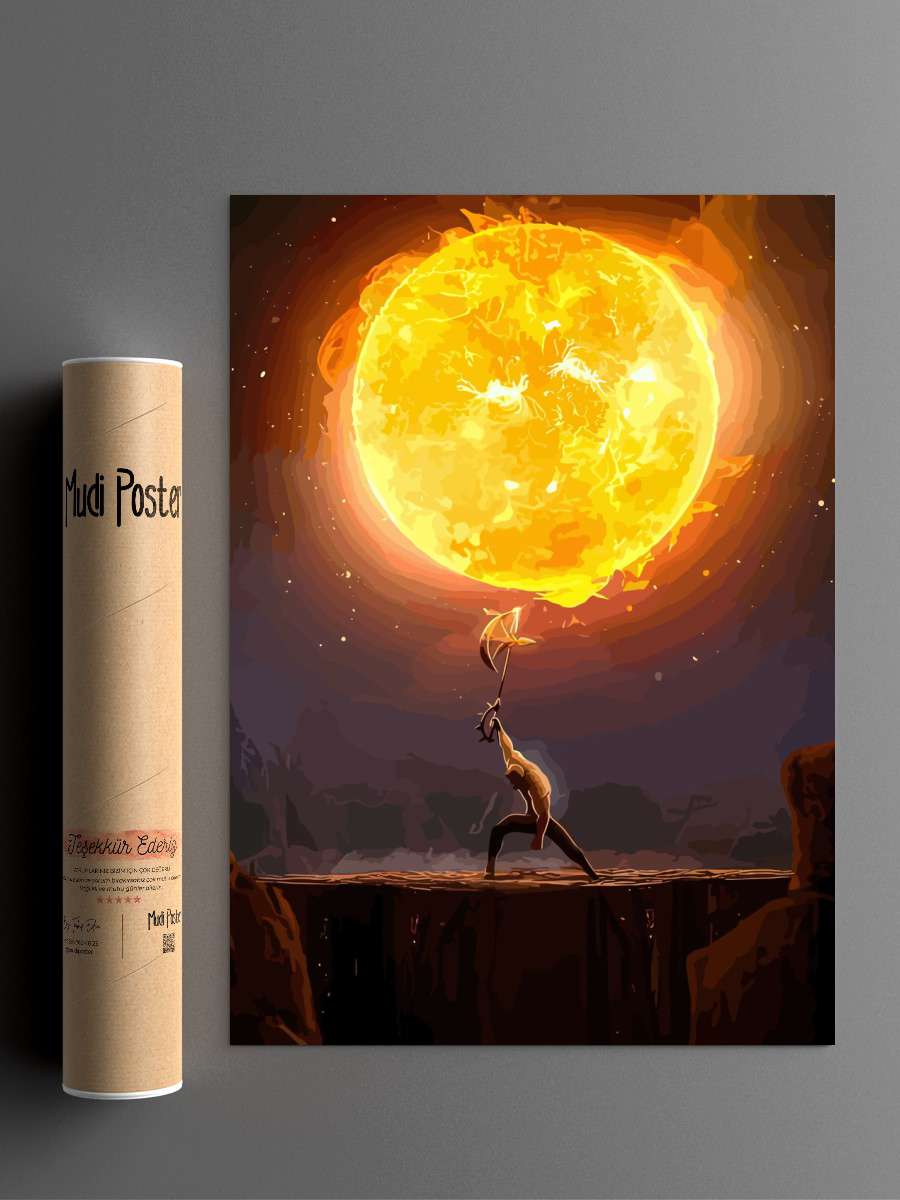 nanatsu no taizai escanor Anime Poster Çerçevesiz Yüksek Kalite Anime Duvar Poster