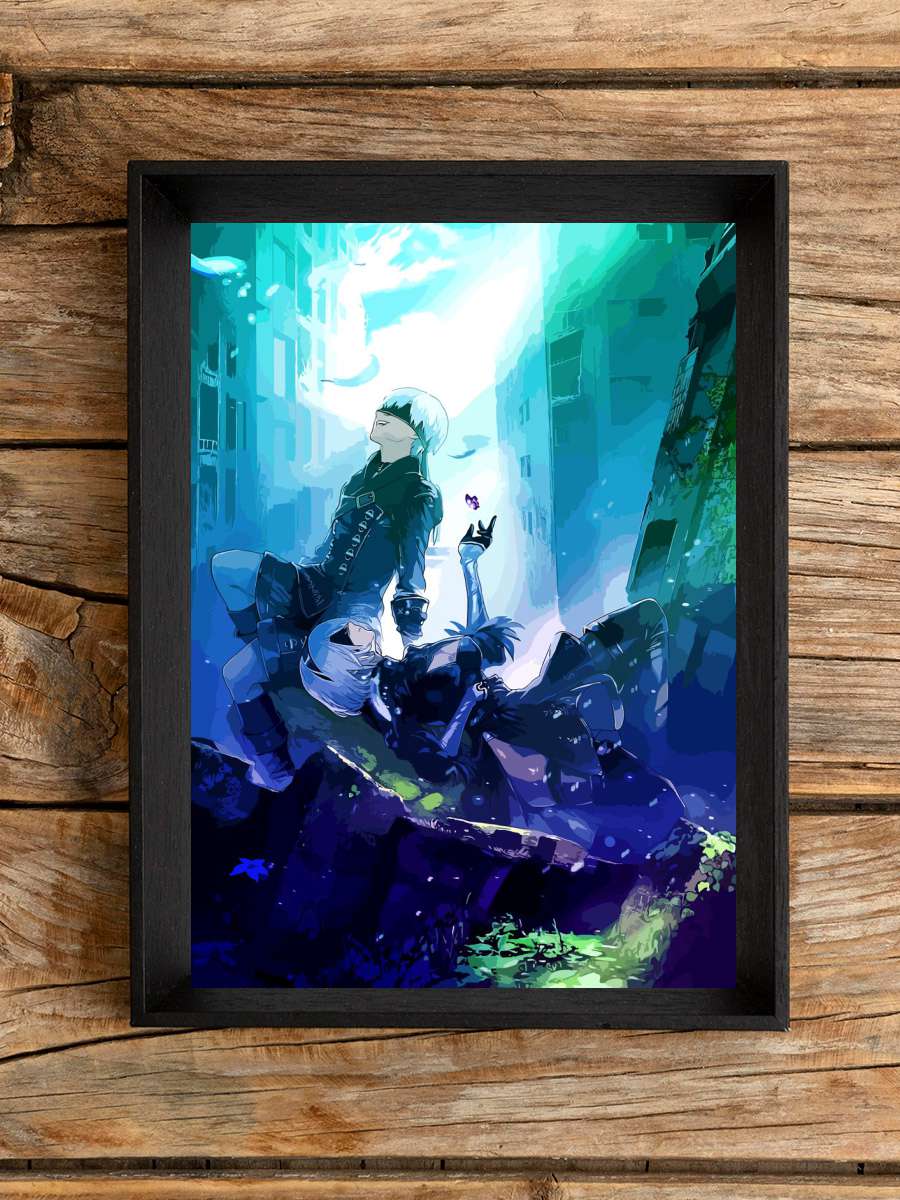 Neir Automata fantasy game Anime Poster Çerçevesiz Yüksek Kalite Anime Duvar Poster