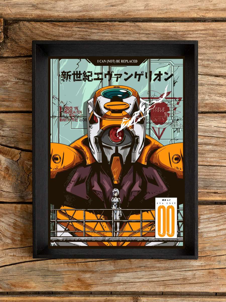 Neon genesis evangelion Anime Poster Çerçevesiz Yüksek Kalite Anime Duvar Poster