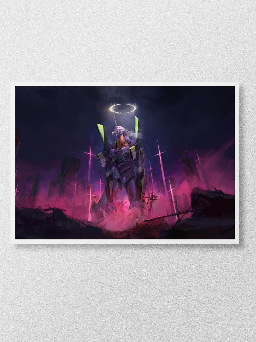 Neon Genesis Evangelion Anime Poster Çerçevesiz Yüksek Kalite Anime Duvar Poster