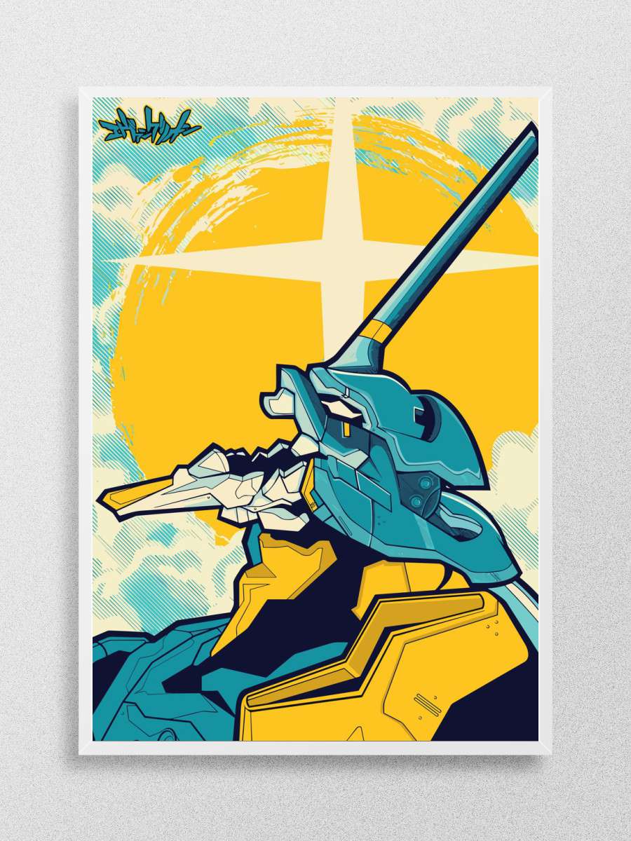 Neon Genesis Evangelion Anime Poster Çerçevesiz Yüksek Kalite Anime Duvar Poster