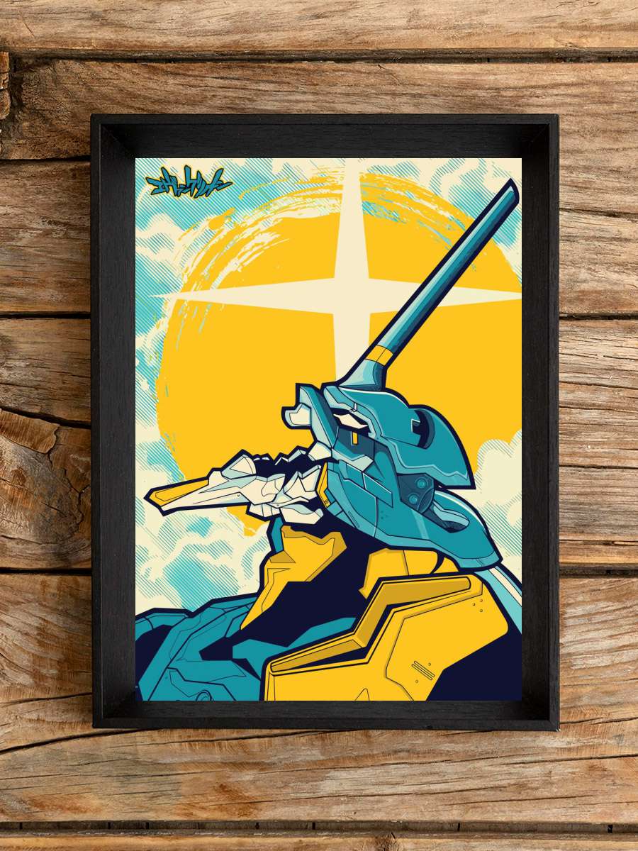 Neon Genesis Evangelion Anime Poster Çerçevesiz Yüksek Kalite Anime Duvar Poster