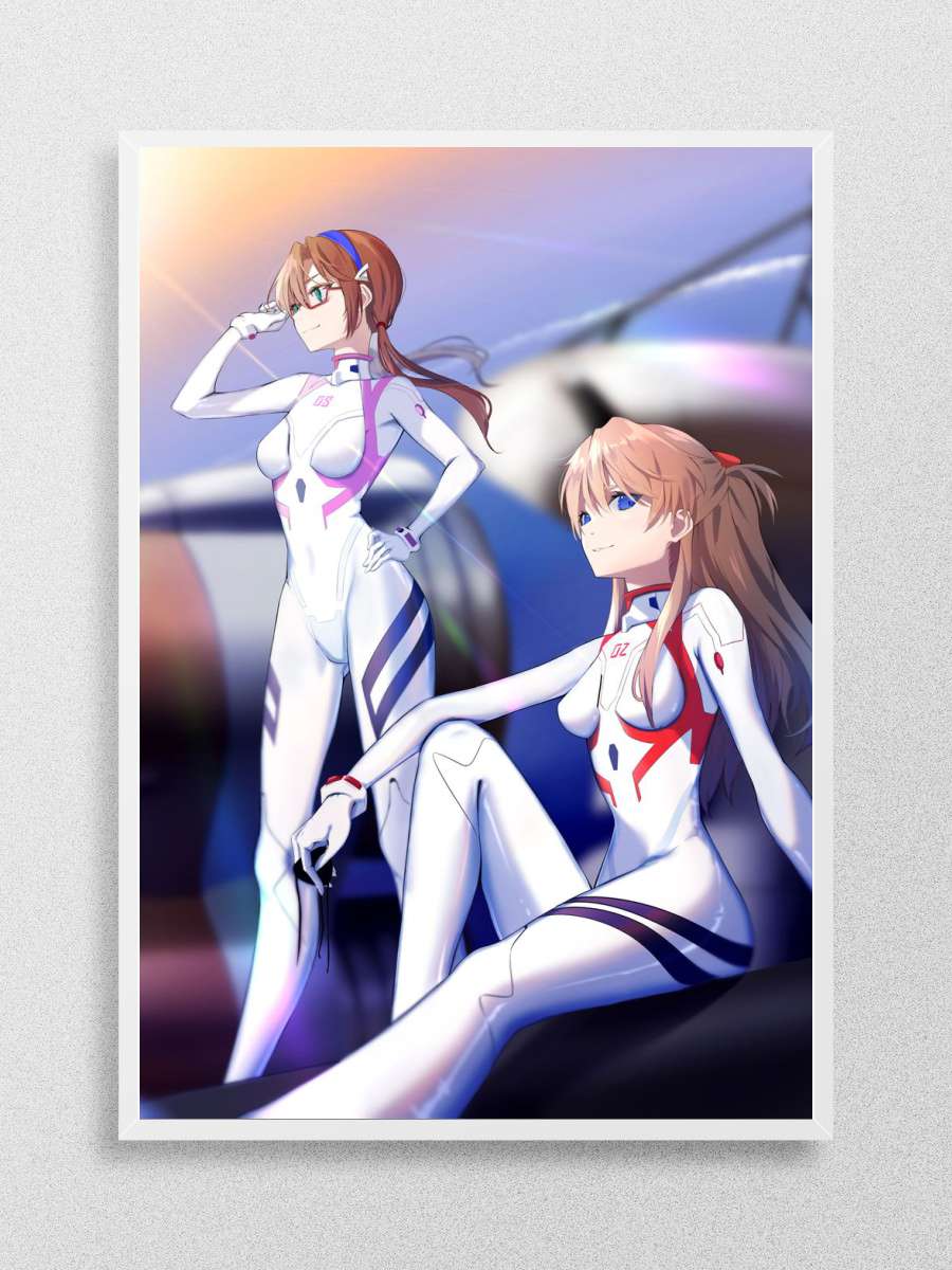 Neon Genesis Evangelion Anime Poster Çerçevesiz Yüksek Kalite Anime Duvar Poster