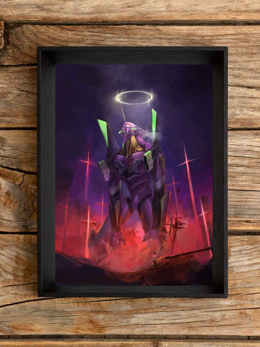 Neon Genesis Evangelion Anime Poster Çerçevesiz Yüksek Kalite Anime Duvar Poster