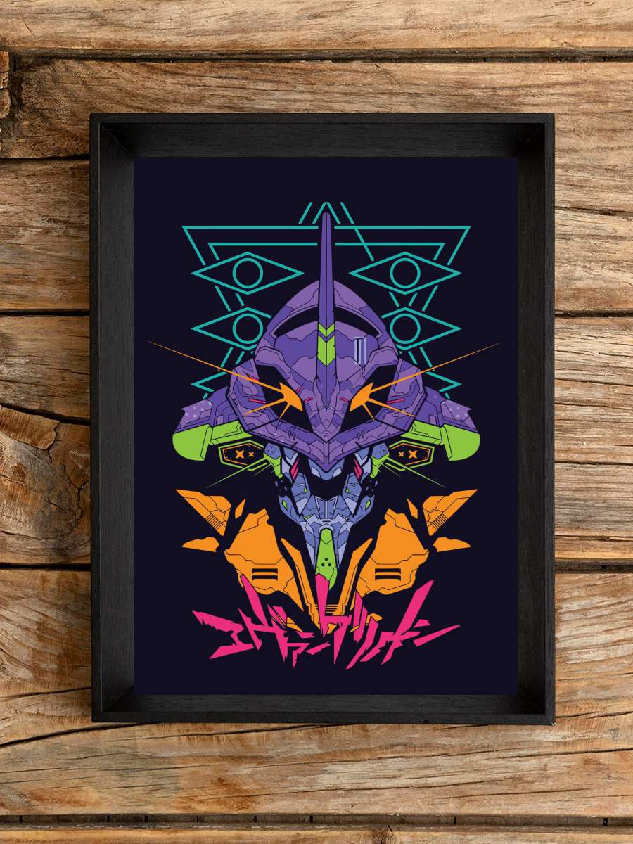 Neon Genesis Evangelion Anime Poster Çerçevesiz Yüksek Kalite Anime Duvar Poster