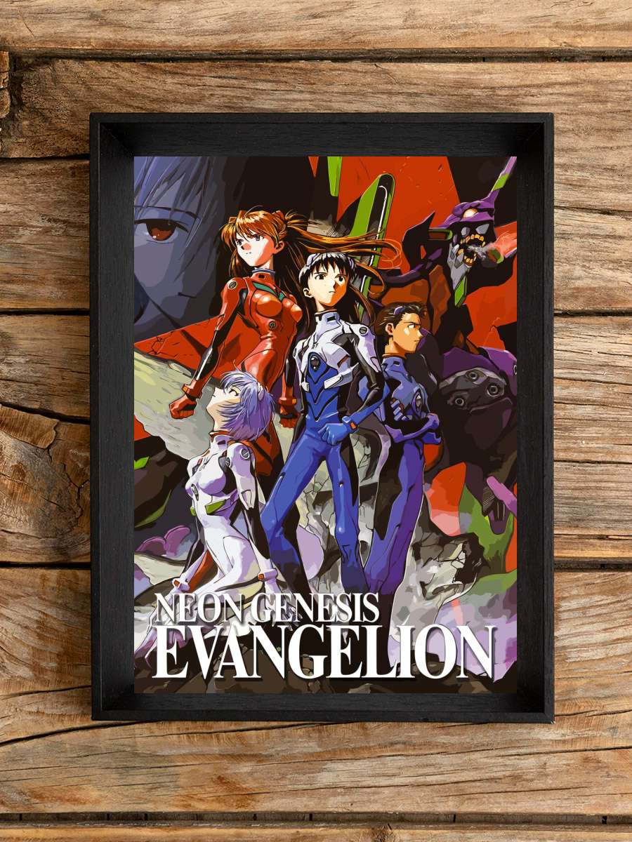 Neon Genesis Evangelion Anime Poster Çerçevesiz Yüksek Kalite Anime Duvar Poster