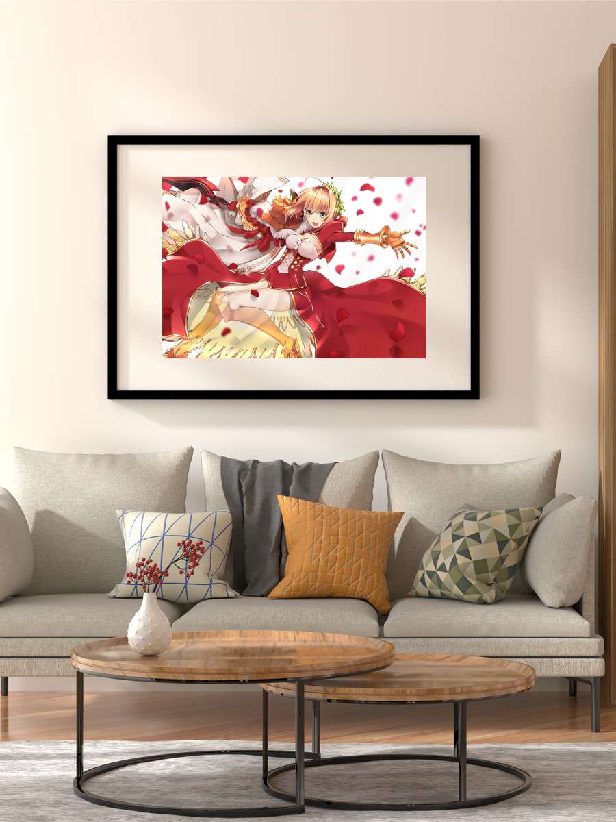 Nero Claudius Anime Poster Çerçevesiz Yüksek Kalite Anime Duvar Poster