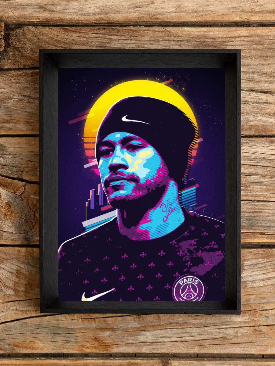 Neymar JR Futbol Poster Çerçevesiz Yüksek Kalite Futbolcu Duvar Poster
