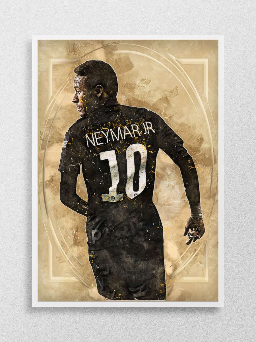 Neymar JR Futbol Poster Çerçevesiz Yüksek Kalite Futbolcu Duvar Poster