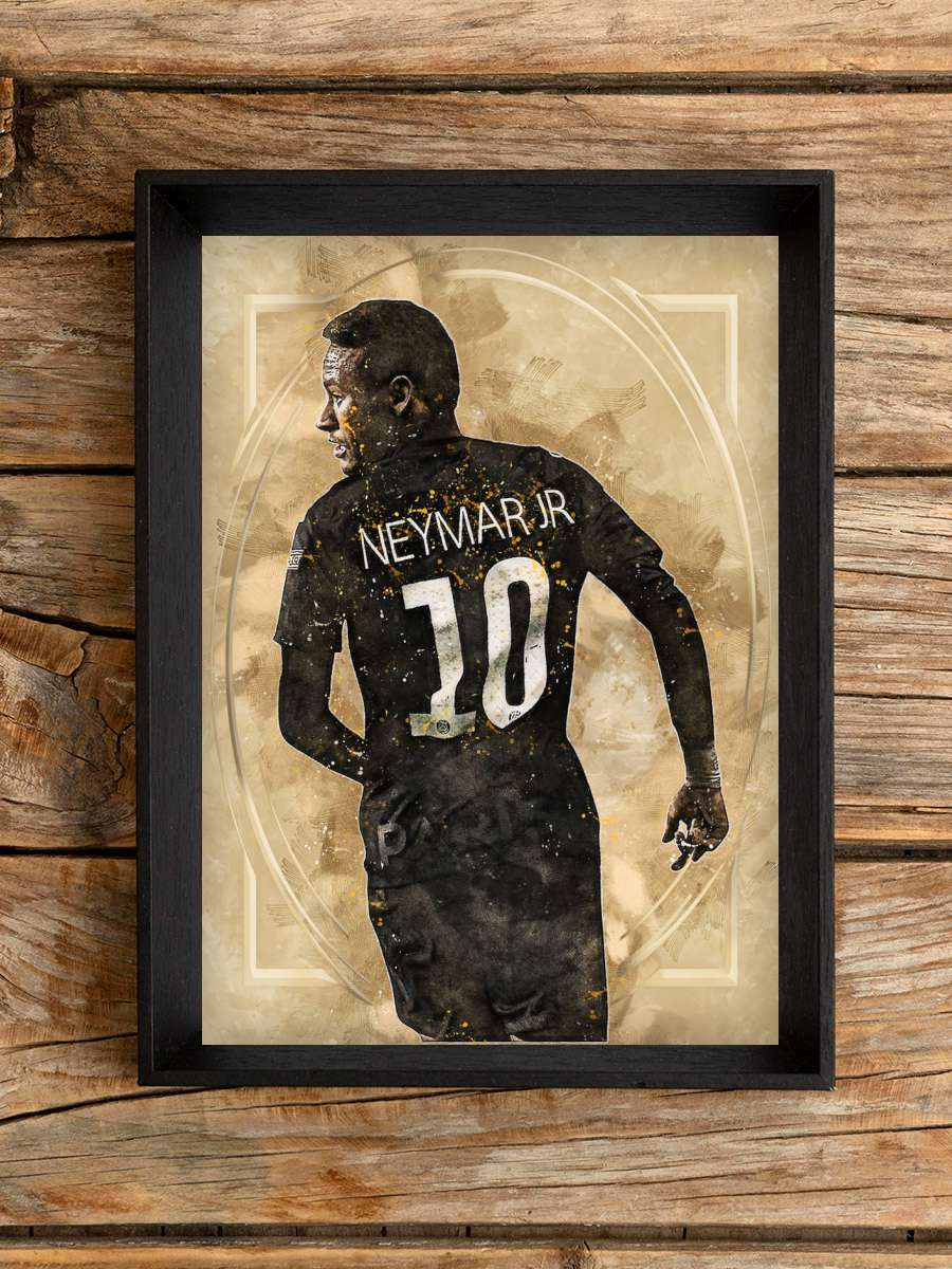 Neymar JR Futbol Poster Çerçevesiz Yüksek Kalite Futbolcu Duvar Poster