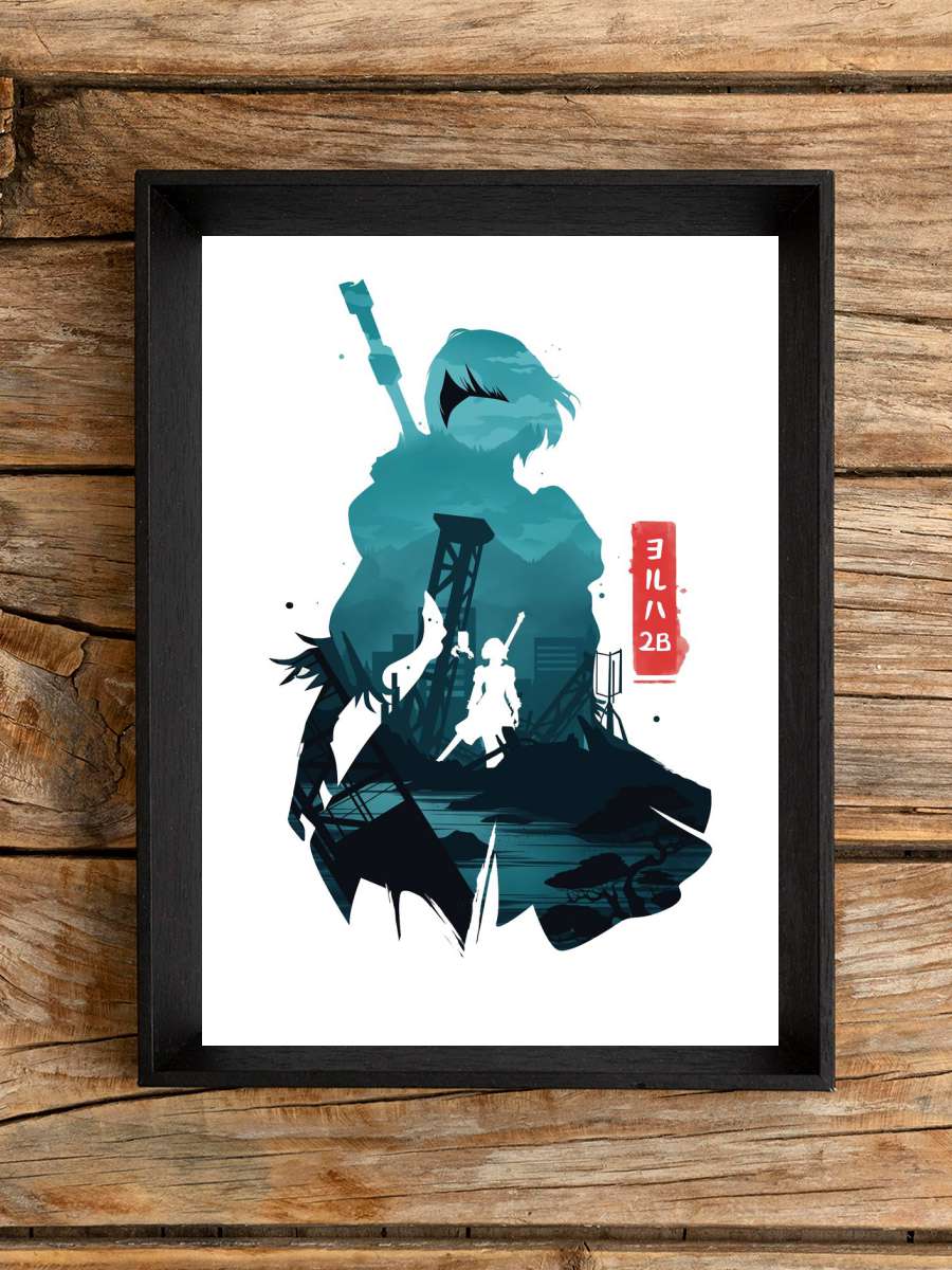 Nier Automata Anime Poster Çerçevesiz Yüksek Kalite Anime Duvar Poster