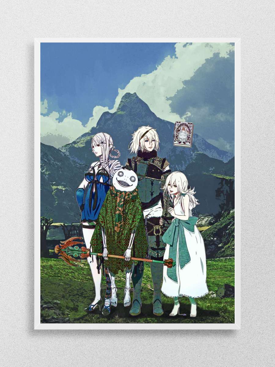 NIER REPLICANT Anime Poster Çerçevesiz Yüksek Kalite Anime Duvar Poster