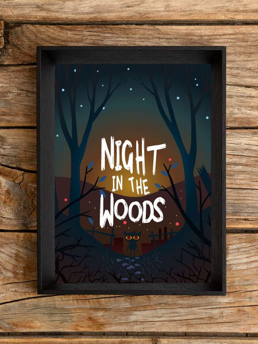 Night In The Woods Anime Poster Çerçevesiz Yüksek Kalite Anime Duvar Poster