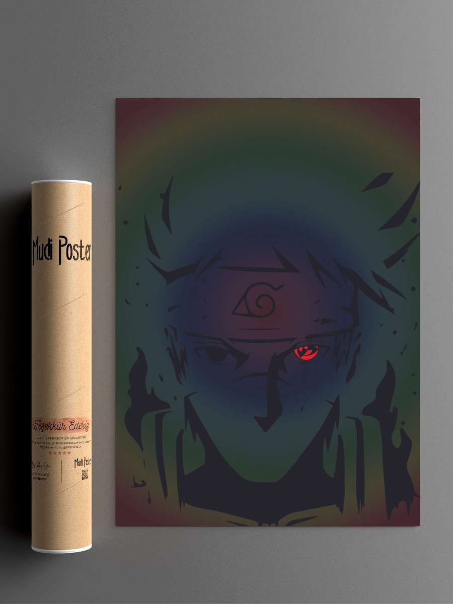 Ninja Anime Poster Çerçevesiz Yüksek Kalite Anime Duvar Poster