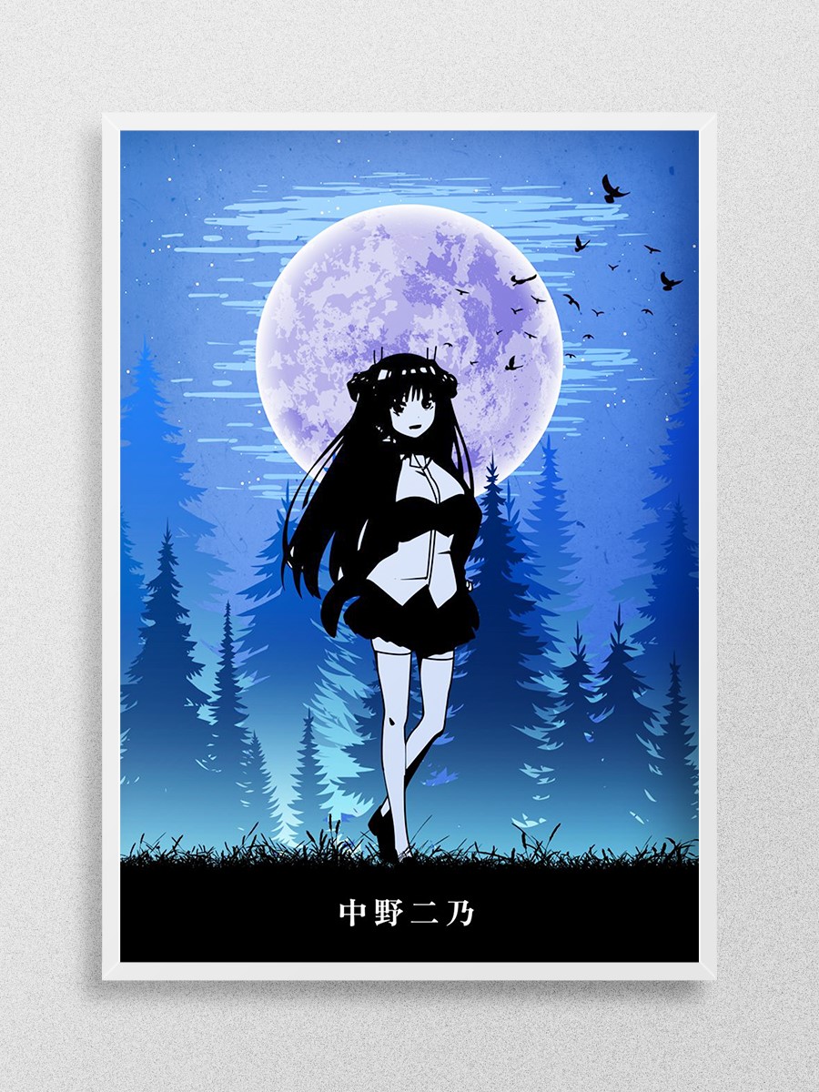 Nino Nakano Anime Poster Çerçevesiz Yüksek Kalite Anime Duvar Poster